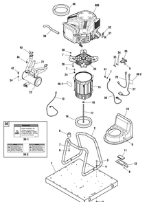 Part Location Diagram of 193703GS Briggs and Stratton Decal
